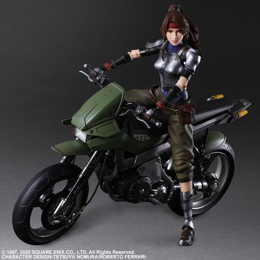 [Pre-Order] Play Arts -Kai- Final Fantasy VII Remake - Jessie & Motorcycle